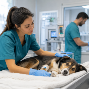Auxiliar técnico veterinario de Urgencias, Hospitalización y UCI
